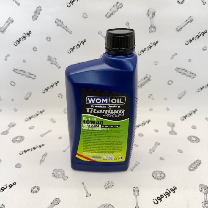 روغن موتورسیکلت 10w40 SL ووم اویل 1 لیتری - تصویر 2